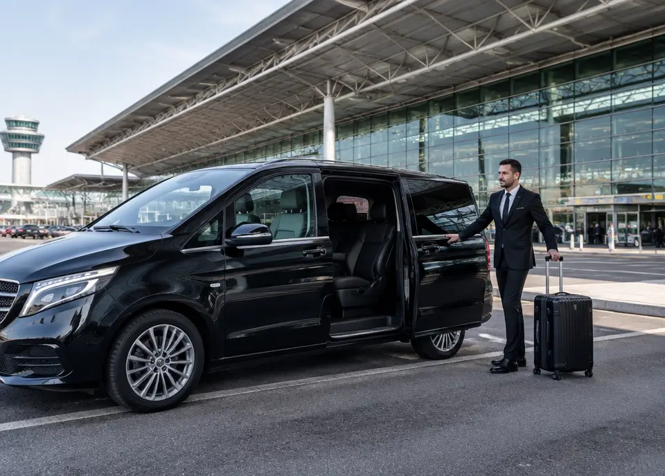 Van 8 posti con autista da Milano all'aeroporto di Malpensa